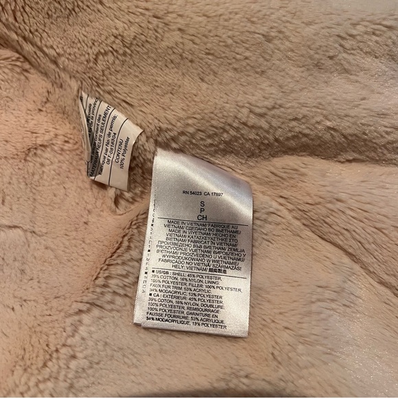 BANANA REPUBLIC Heritage Parka Faux Fur - Size Small - Picture 8 of 8